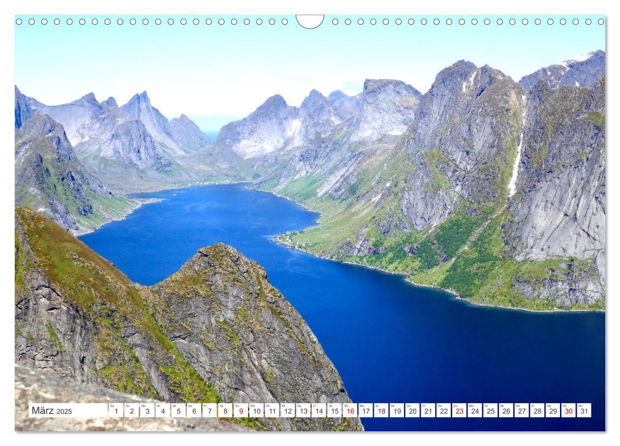 Bild: 9783457151945 | Norwegen - Unterwegs auf den Lofoten (Wandkalender 2025 DIN A3...