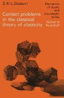 Cover: 9789400991293 | Contact problems in the classical theory of elasticity | Gladwell | xv