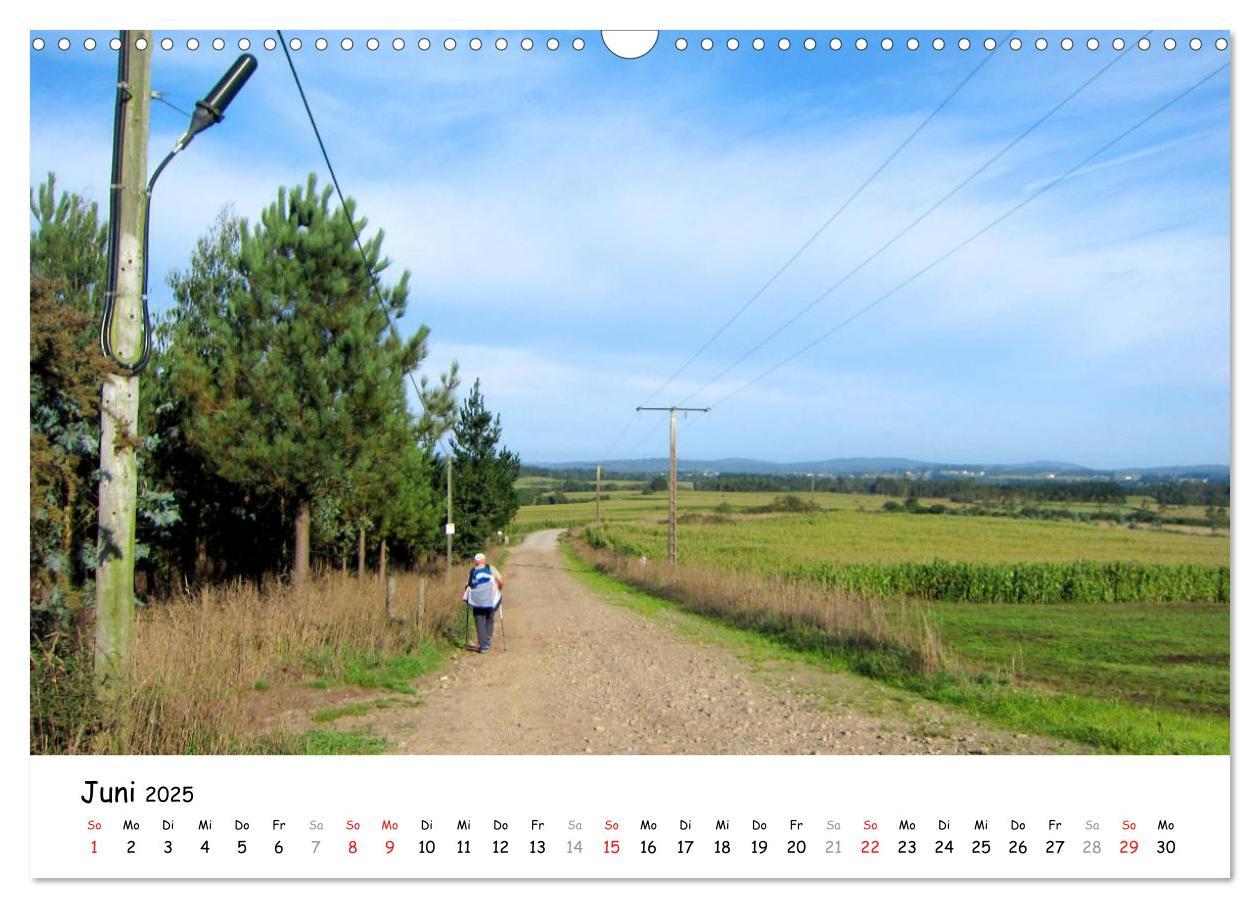 Bild: 9783435548750 | Jakobsweg - Camino Finisterre (Wandkalender 2025 DIN A3 quer),...