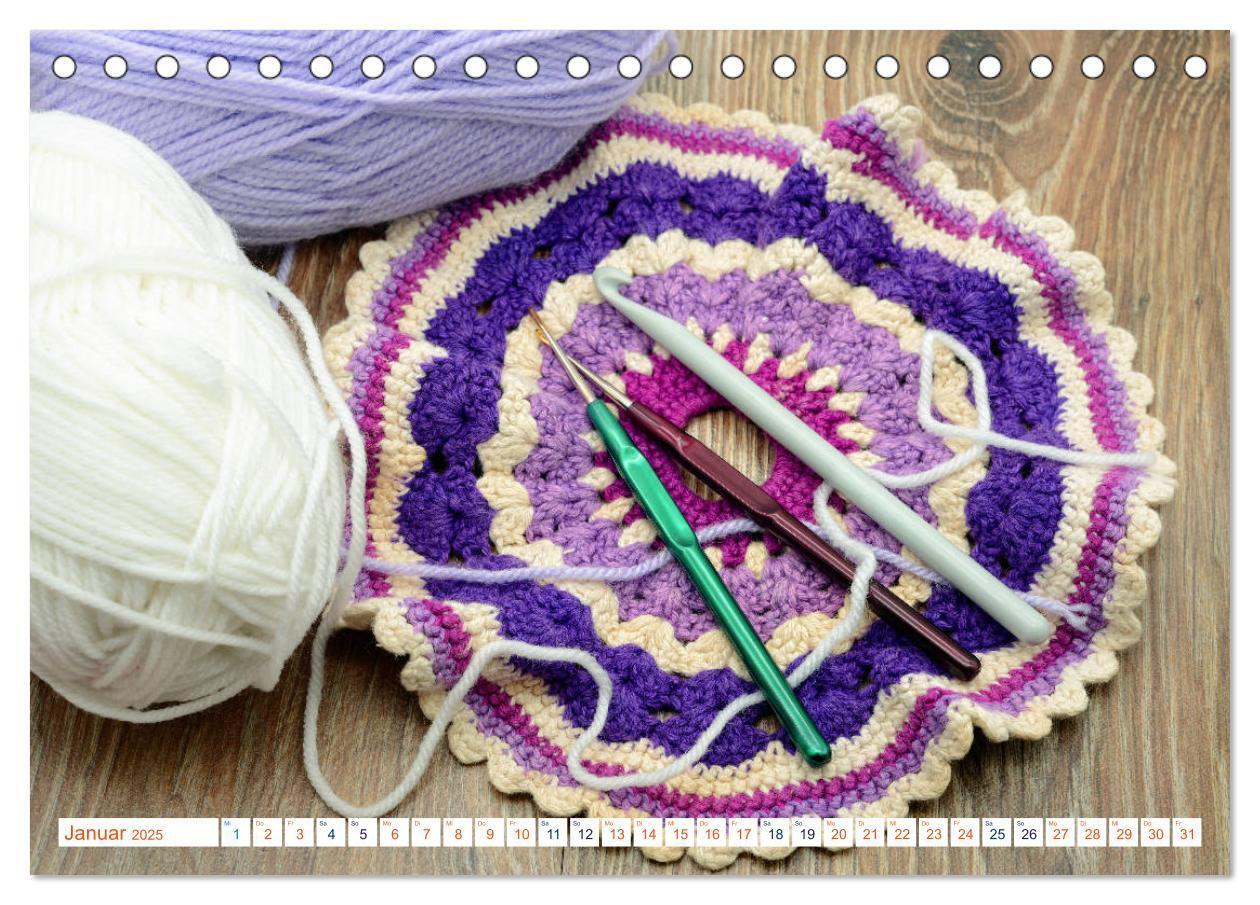 Bild: 9783435329670 | Kreatives aus Wolle - Häkeln, Stricken und Basteln (Tischkalender...