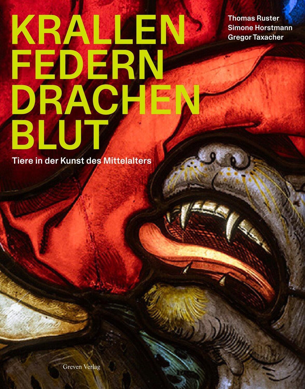 Cover: 9783774309647 | Krallen Federn Drachenblut | Tiere in der Kunst des Mittelalters