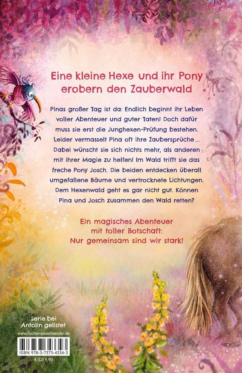 Rückseite: 9783737343343 | Pina Ponyhexe - Eine magische Freundschaft | Marlene Jablonski | Buch