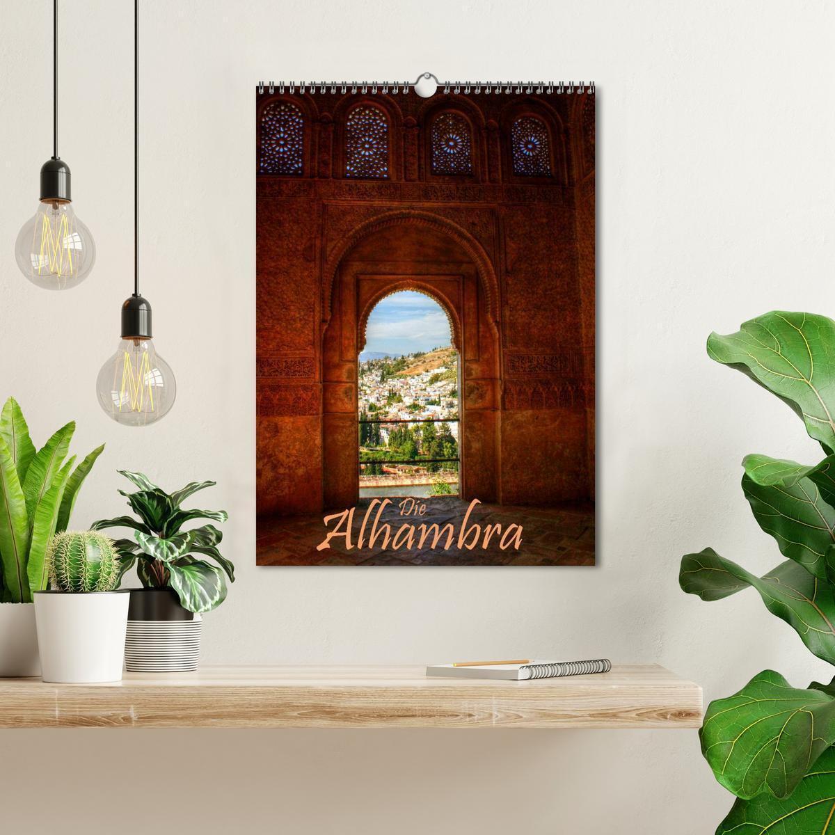 Bild: 9783457030905 | Die Alhambra (Wandkalender 2025 DIN A3 hoch), CALVENDO Monatskalender