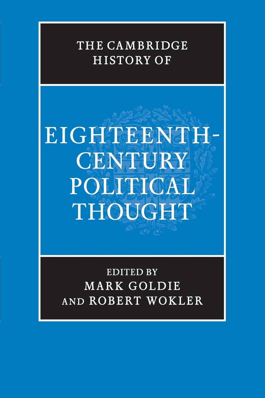 Cover: 9781316630280 | The Cambridge History of Eighteenth-Century Political Thought | Buch