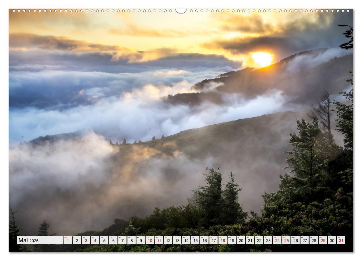 Bild: 9783435443444 | Göttererwachen. Die Natur im mystischen Nebel (Wandkalender 2025...