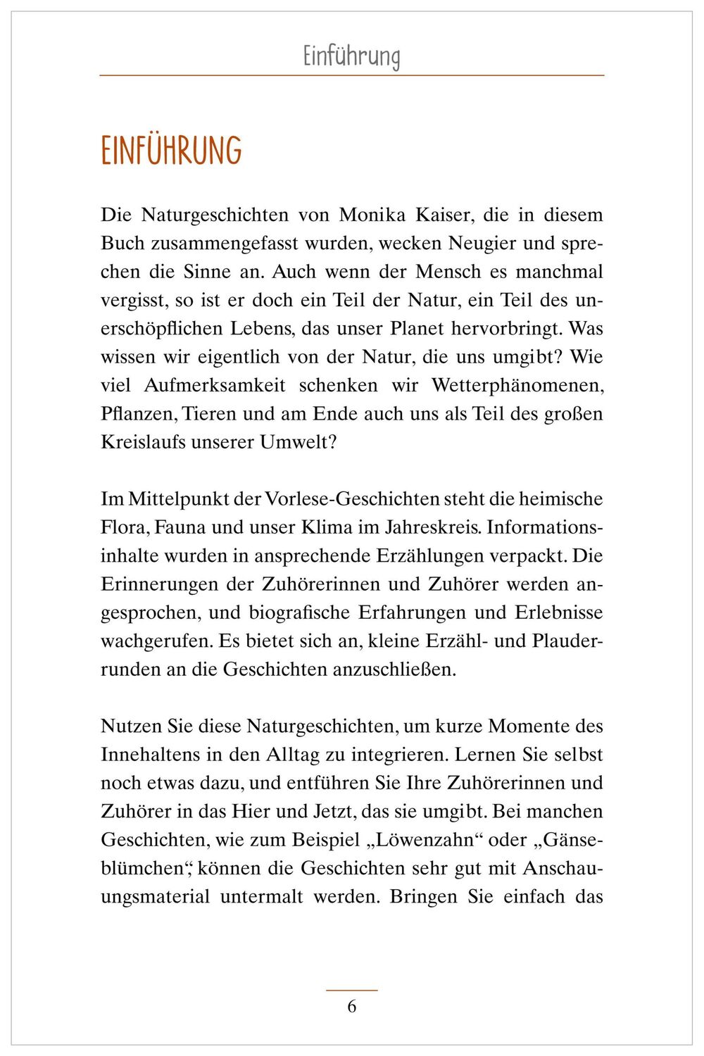 Bild: 9783948106201 | Naturgeschichten für Senioren | Monika Kaiser | Taschenbuch | 80 S.