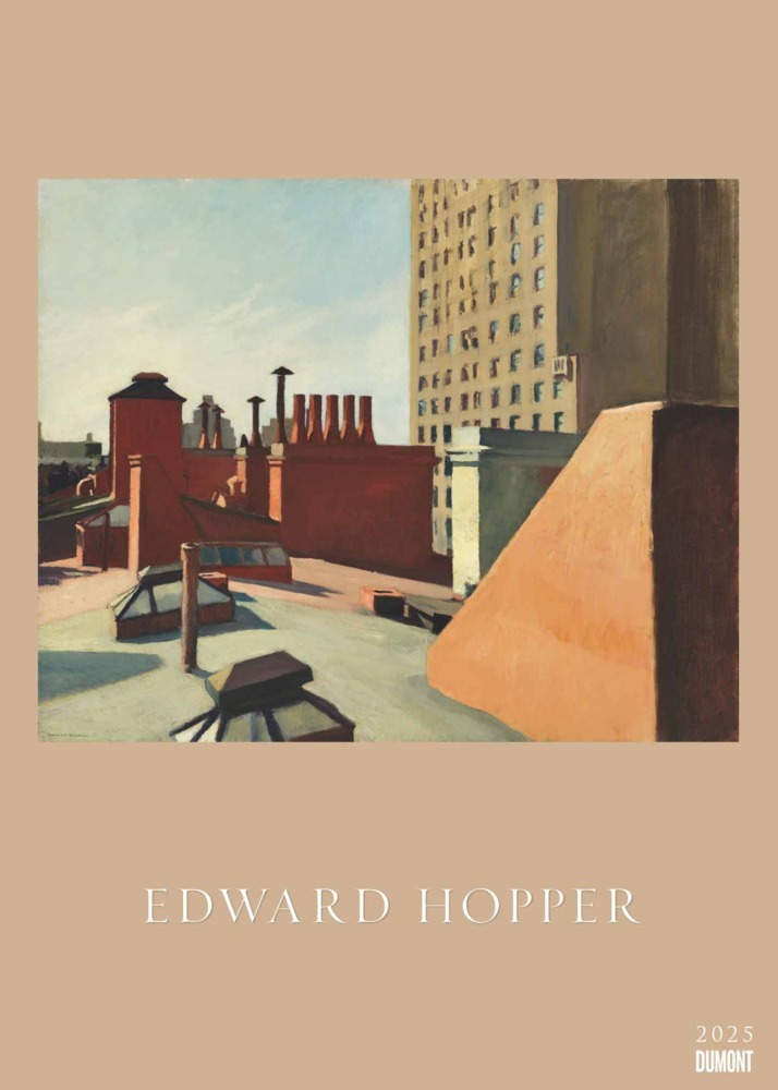 Cover: 4250809653259 | DUMONT - Edward Hopper 2025 Wandkalender, 50x70cm, Posterkalender...