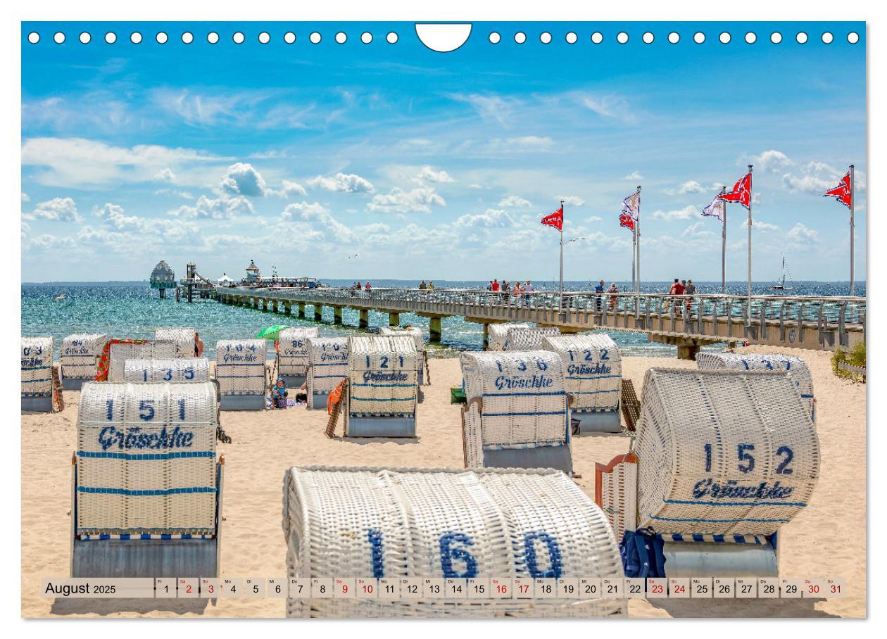 Bild: 9783383961892 | Ostseebäder an der Lübecker Bucht (Wandkalender 2025 DIN A4 quer),...