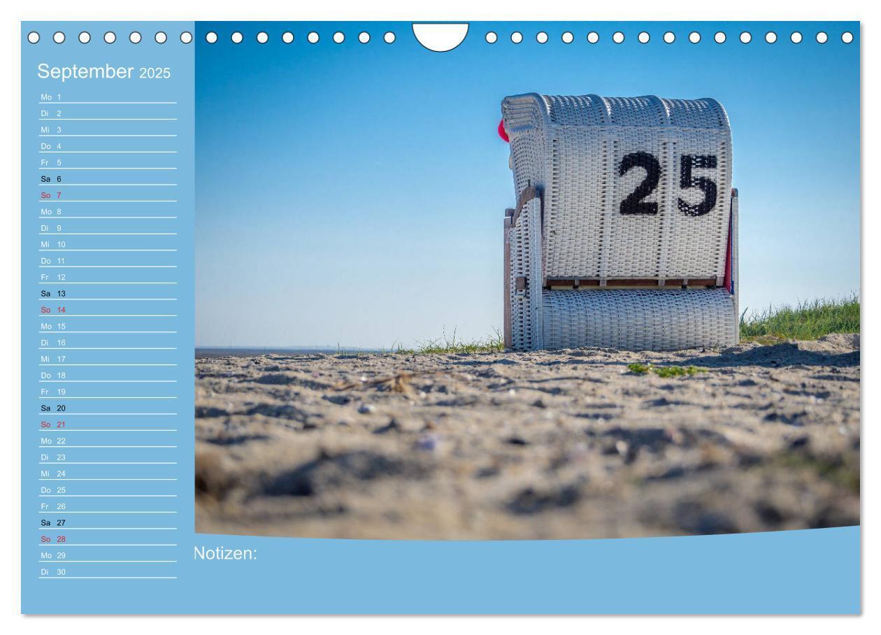 Bild: 9783435419746 | Hooksiel im Friesland (Wandkalender 2025 DIN A4 quer), CALVENDO...