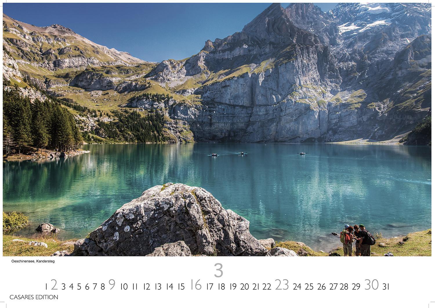 Bild: 9781835241523 | Schweiz 2025 L 35x50cm | Kalender | 14 S. | Deutsch | 2025