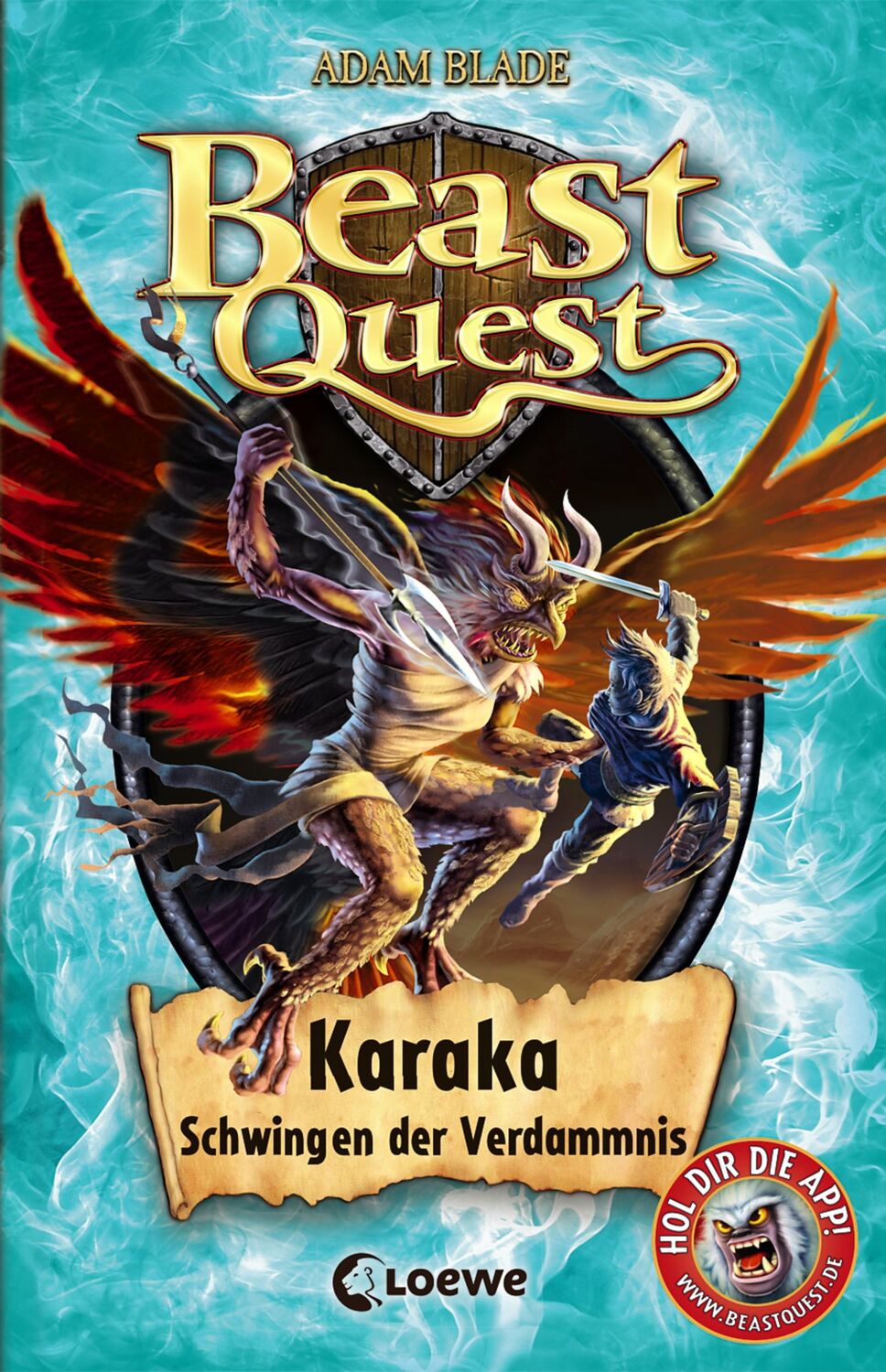 Cover: 9783785589571 | Beast Quest 51 - Karaka, Schwingen der Verdammnis | Band 51 | Blade