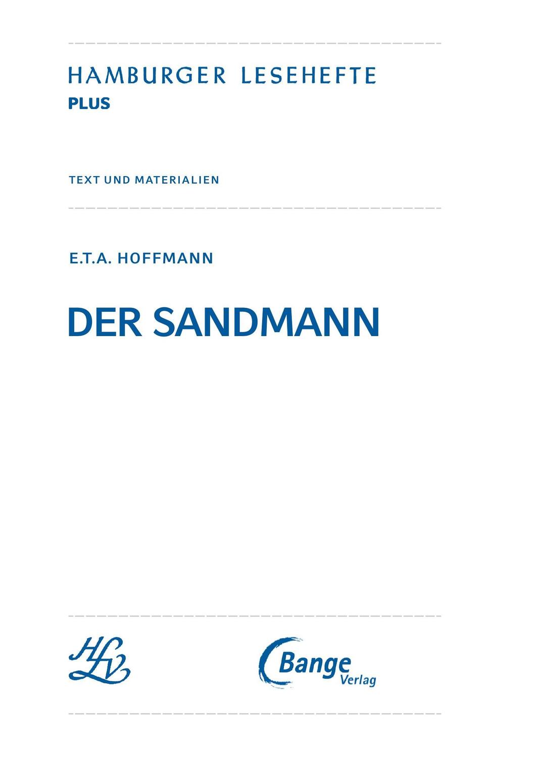 Bild: 9783804425897 | Der Sandmann. Hamburger Leseheft plus Königs Materialien | Hoffmann