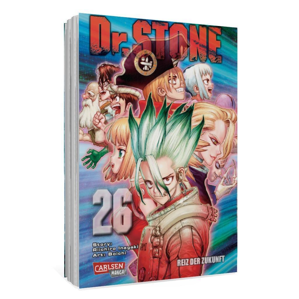 Bild: 9783551762092 | Dr. Stone 26 | Verrückte Abenteuer, Action und Wissenschaft! | Buch