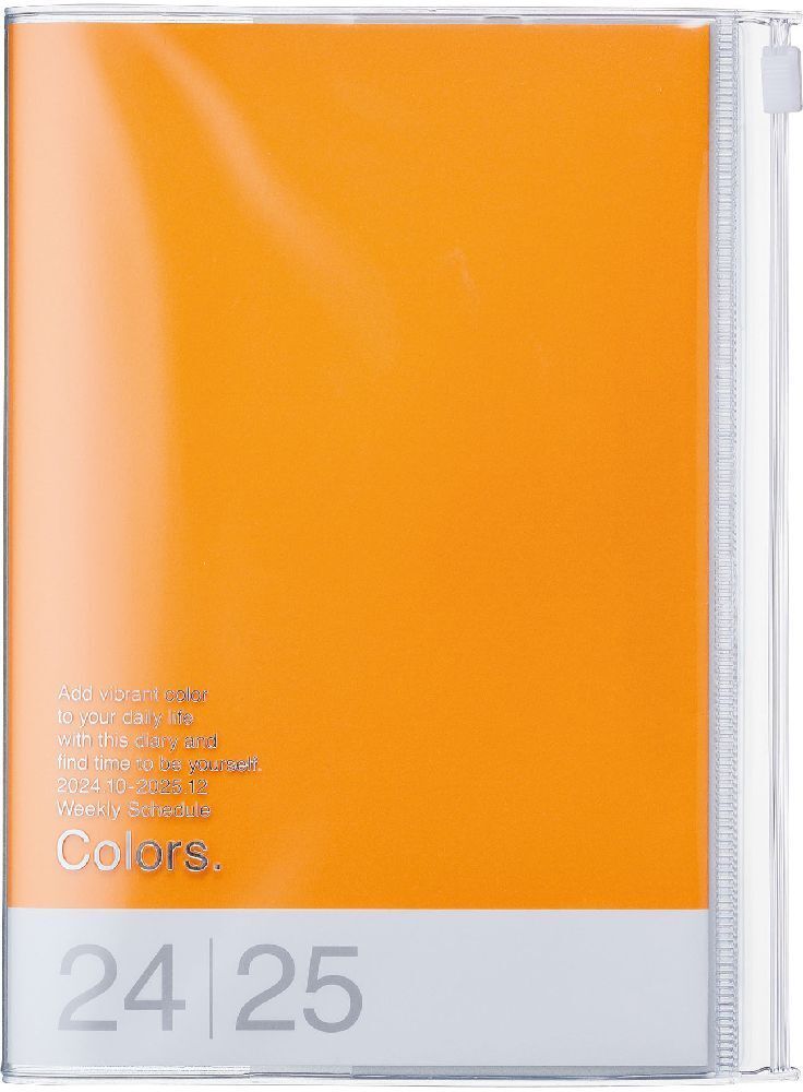 Cover: 4550045128192 | MARK'S 2024/2025 Taschenkalender B6 vertikal, Colors, Orange | Inc