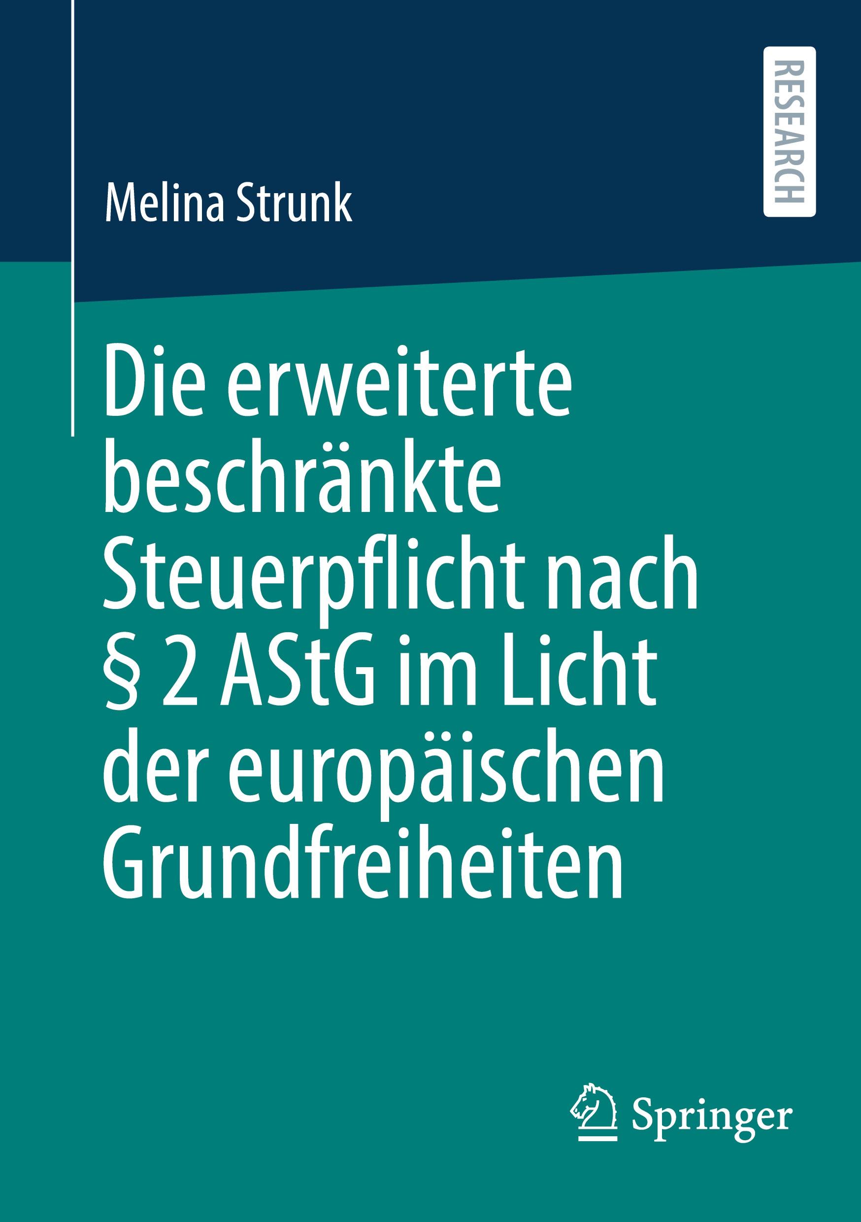 Cover: 9783658461850 | Die erweiterte beschränkte Steuerpflicht nach § 2 AStG im Licht der...