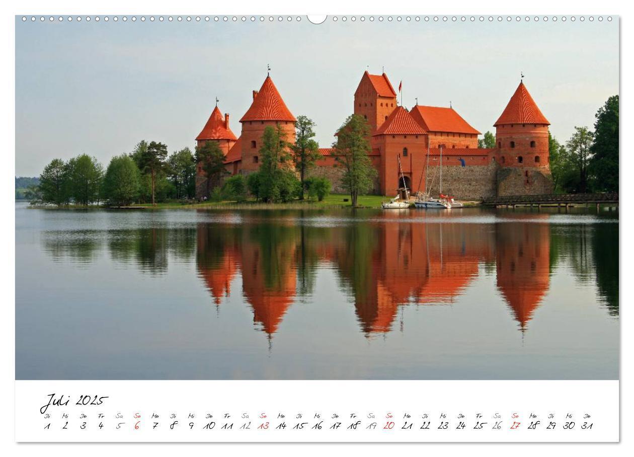 Bild: 9783435642557 | Litauen und Lettland (Wandkalender 2025 DIN A2 quer), CALVENDO...