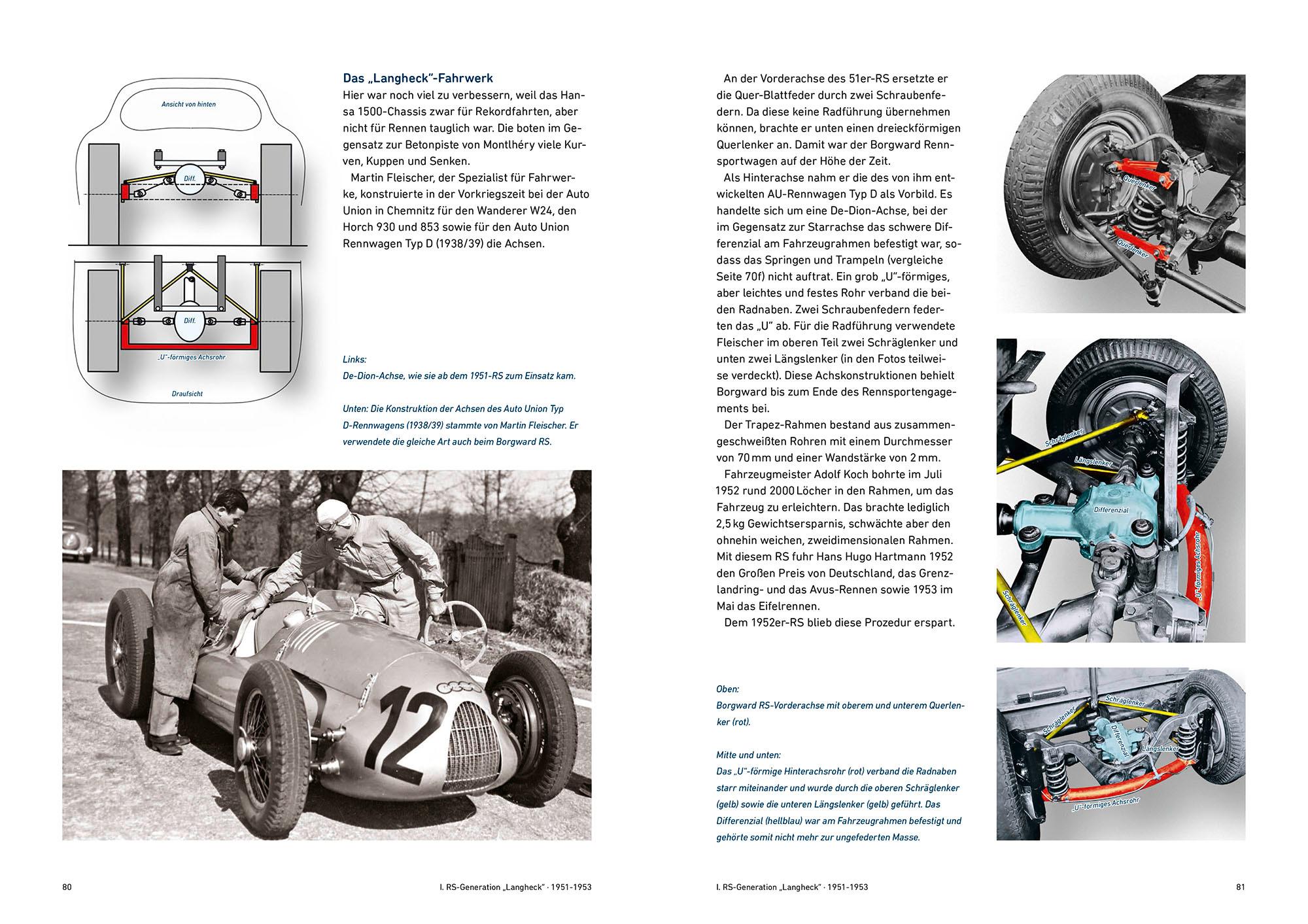 Bild: 9783927485174 | Borgward Rennsportwagen | Einsatz und technik | Völker (u. a.) | Buch