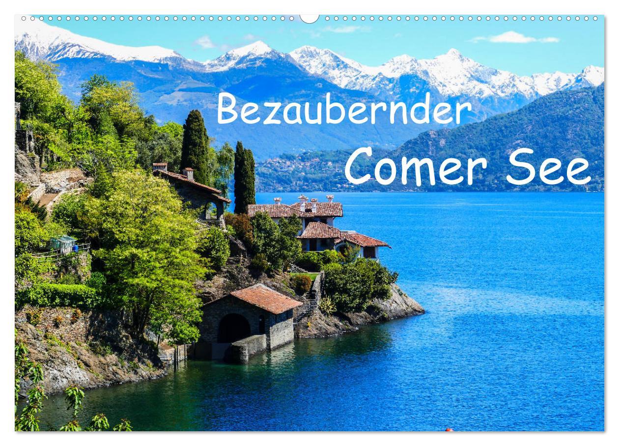 Cover: 9783435355778 | Bezaubernder Comer See (Wandkalender 2025 DIN A2 quer), CALVENDO...