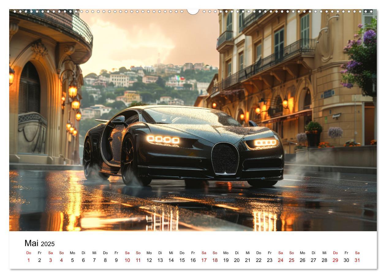 Bild: 9783383796166 | Schnelle Sportwagen (Wandkalender 2025 DIN A2 quer), CALVENDO...