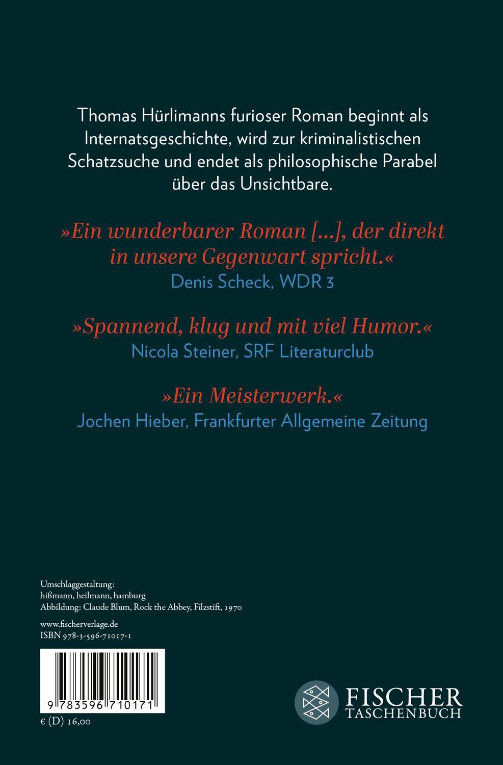 Rückseite: 9783596710171 | Der Rote Diamant | Roman 'Dieser Autor überwältigt' Jochen Hieber. FAZ