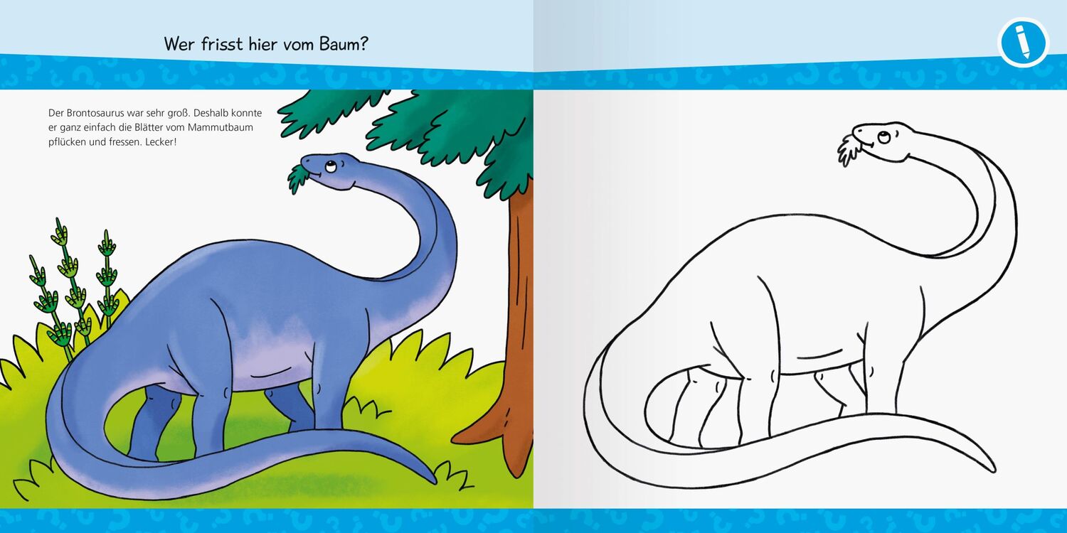 Bild: 9783473600403 | Wieso? Weshalb? Warum? junior AKTIV: Dinosaurier | Elke Broska | Buch