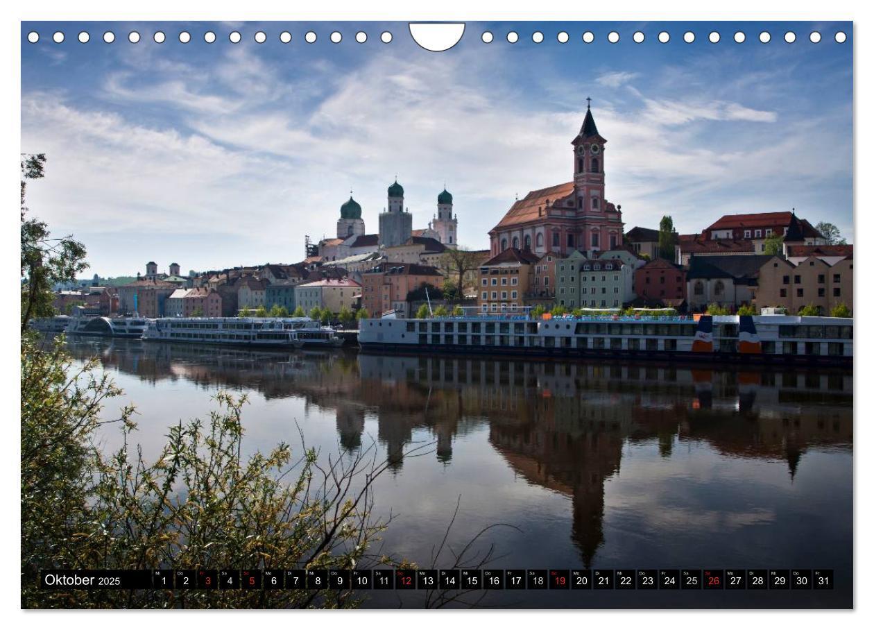 Bild: 9783435640461 | Pittoreskes Passau (Wandkalender 2025 DIN A4 quer), CALVENDO...