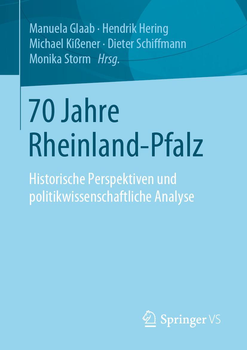 Cover: 9783658288990 | 70 Jahre Rheinland-Pfalz | Manuela Glaab (u. a.) | Taschenbuch | viii