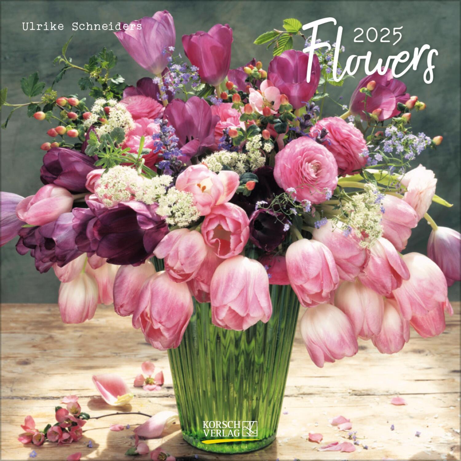 Cover: 9783731876397 | Flowers 2025 | Verlag Korsch | Kalender | 13 S. | Deutsch | 2025