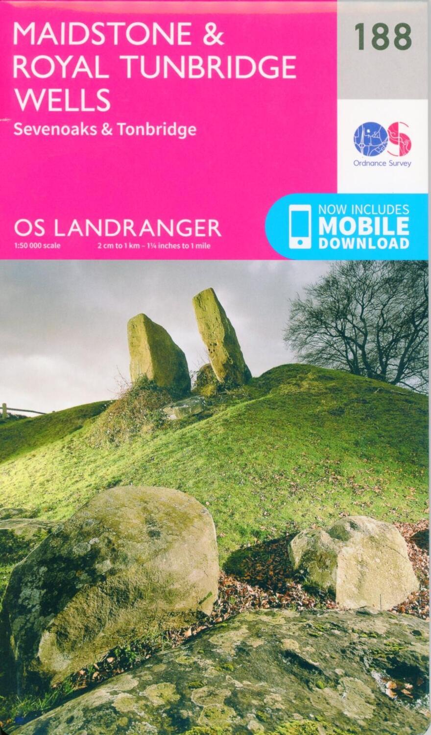 Cover: 9780319262863 | Maidstone &amp; Royal Tunbridge Wells | Ordnance Survey | (Land-)Karte