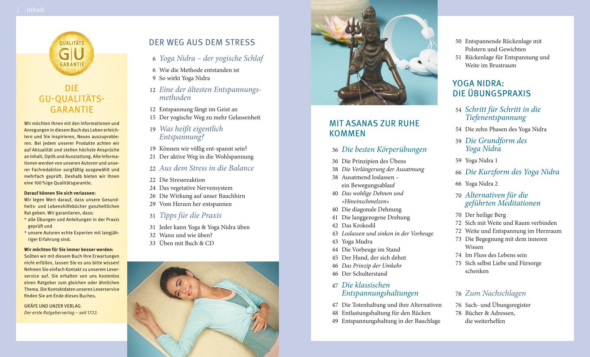 Bild: 9783833829338 | Yoga Nidra (mit CD) | Die Yoga-Tiefenentspannung | Anna Trökes | Buch