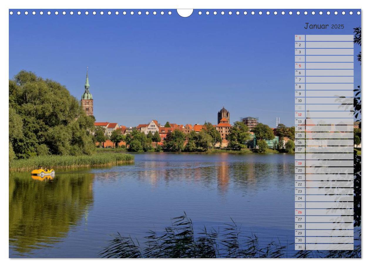 Bild: 9783435547708 | Stralsund. Das Tor zur Insel Rügen (Wandkalender 2025 DIN A3 quer),...