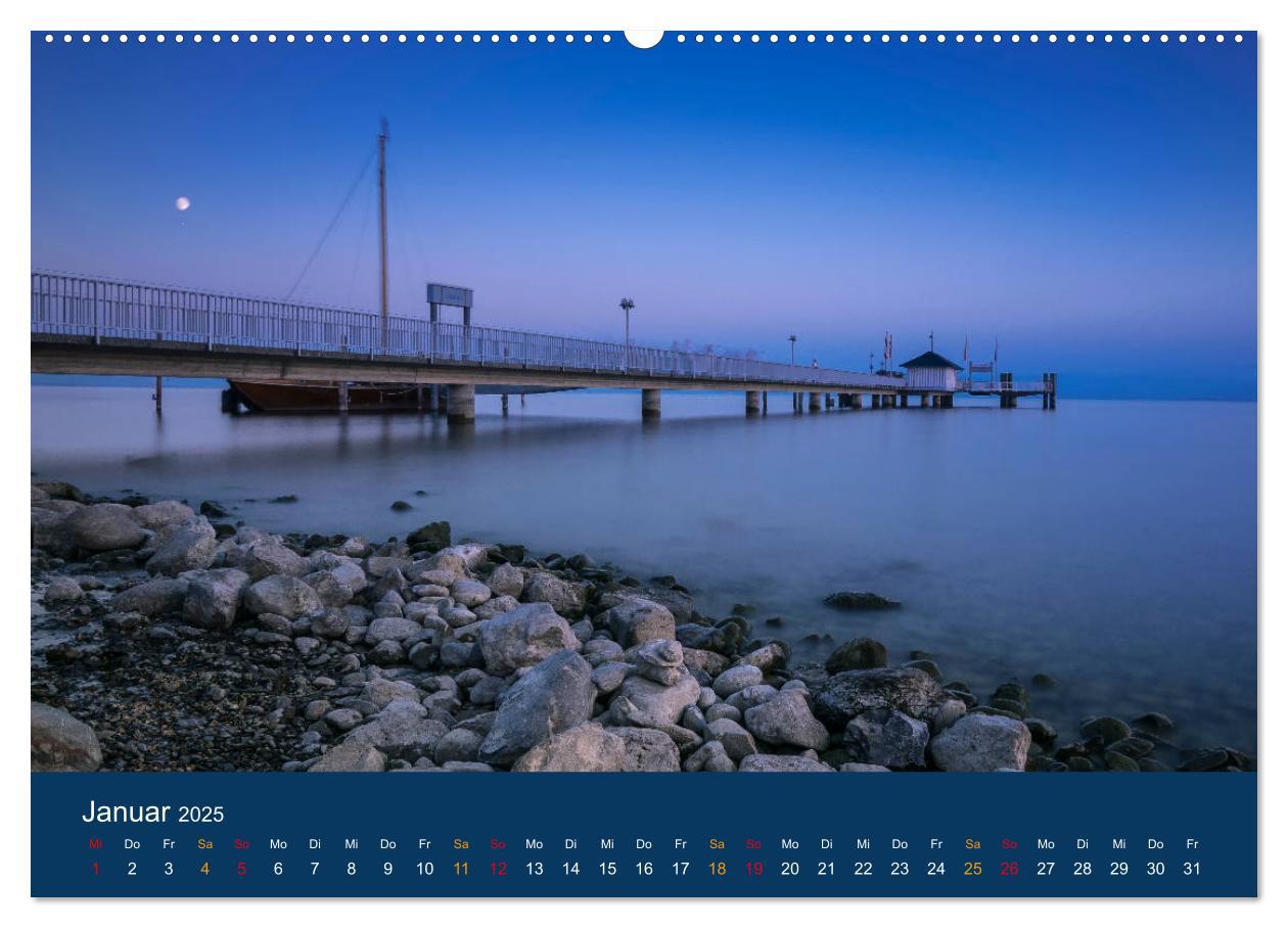 Bild: 9783435412679 | Ansichten vom Bodensee (Wandkalender 2025 DIN A2 quer), CALVENDO...