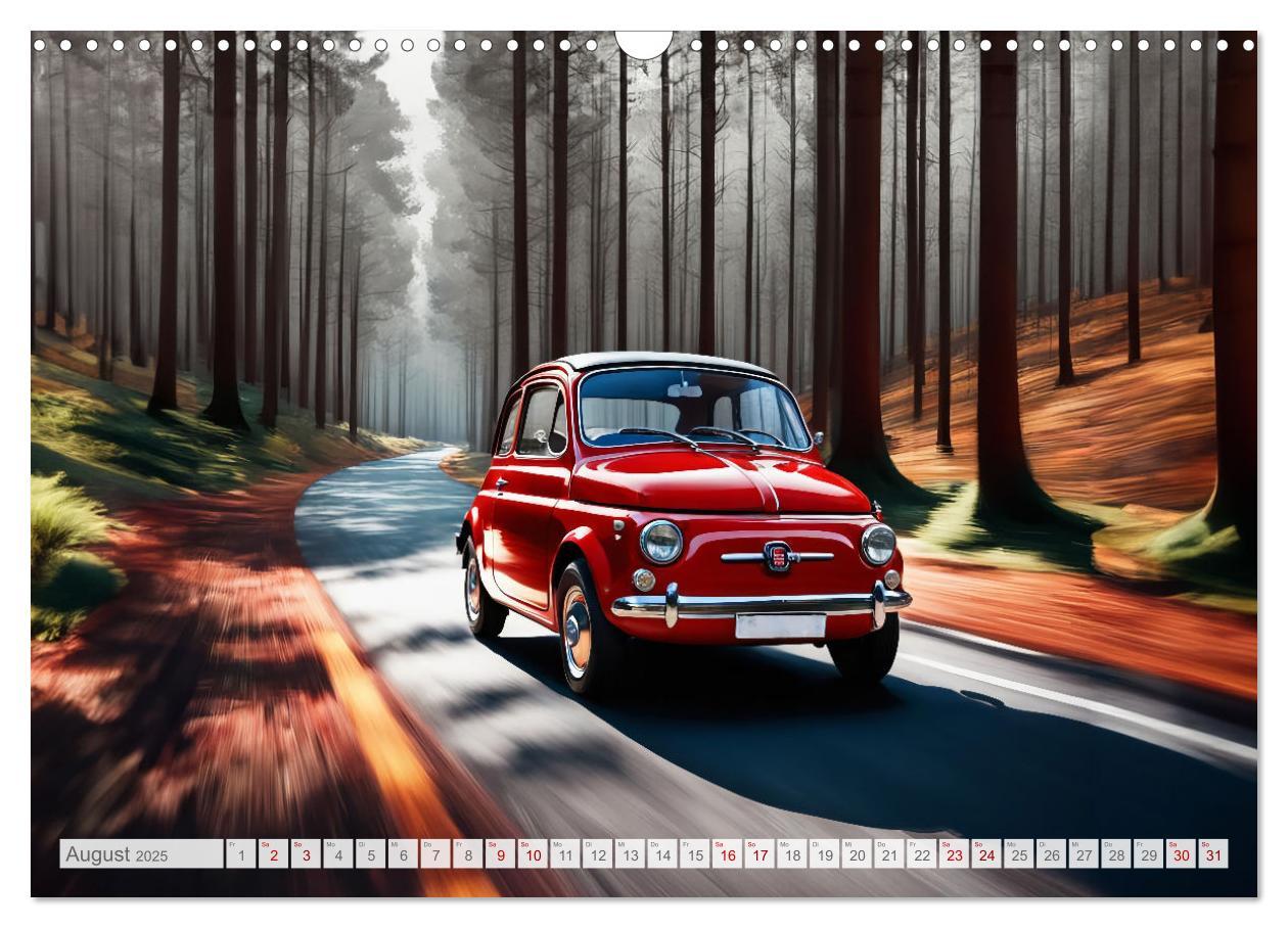 Bild: 9783457137611 | Virtual Classic Cars (Wandkalender 2025 DIN A3 quer), CALVENDO...