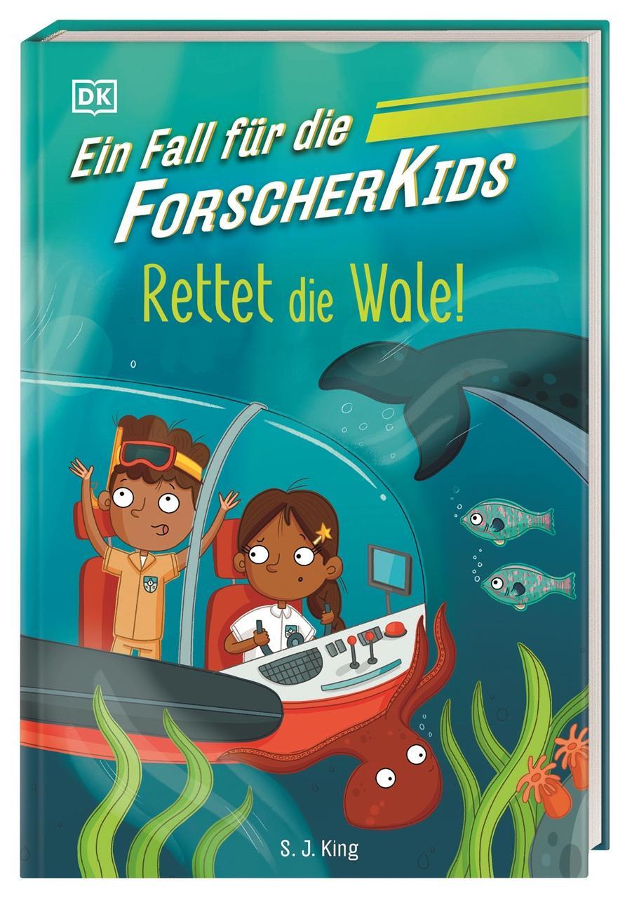 Cover: 9783831047925 | Ein Fall für die Forscher-Kids 1. Rettet die Wale! | S. J. King | Buch