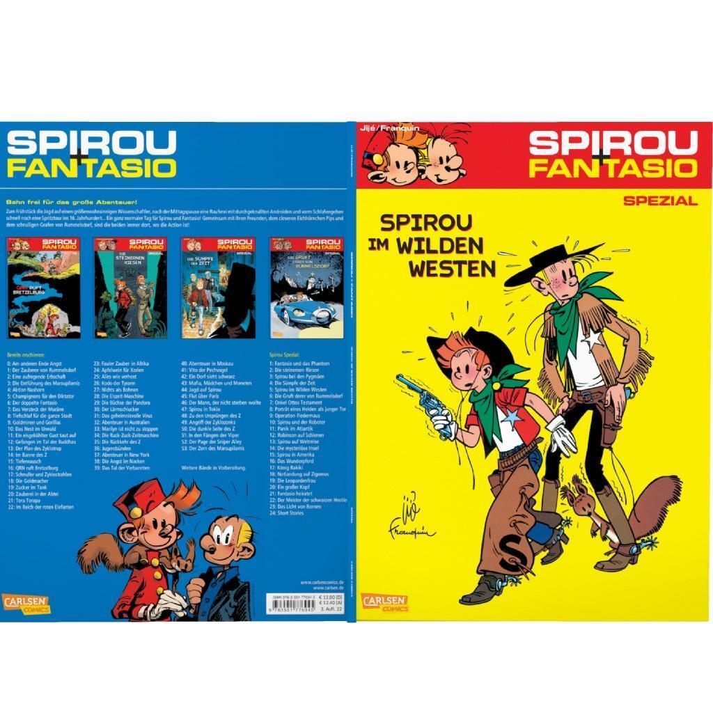 Bild: 9783551776945 | Spirou Spezial 05. Spirou im Wilden Westen | Jijé (u. a.) | Buch