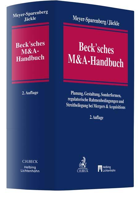 Cover: 9783406748011 | Beck'sches M&amp;A-Handbuch | Wolfgang Meyer-Sparenberg (u. a.) | Buch