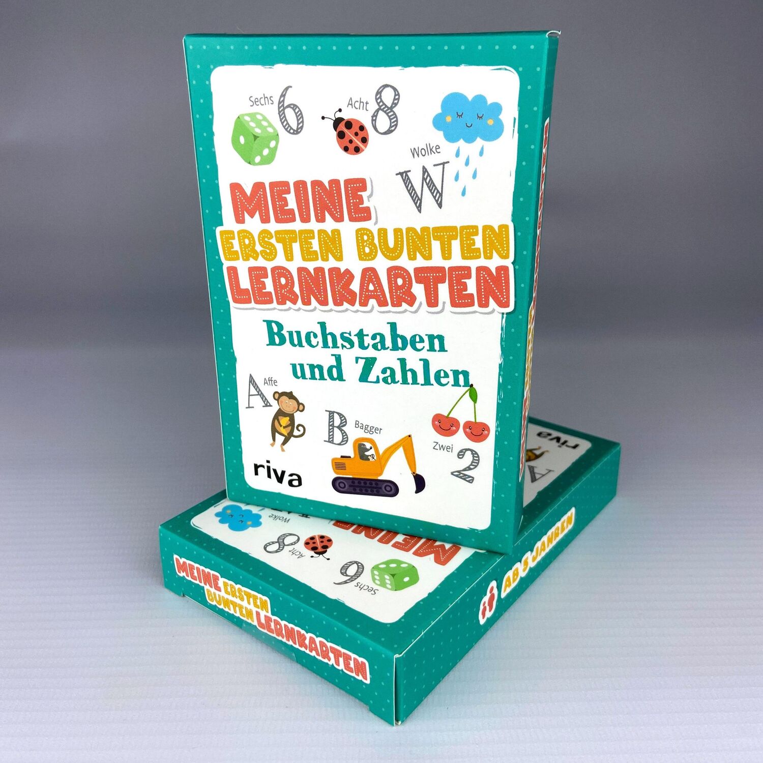 Bild: 9783742318800 | Meine ersten bunten Lernkarten - Buchstaben und Zahlen | Box | 48 S.