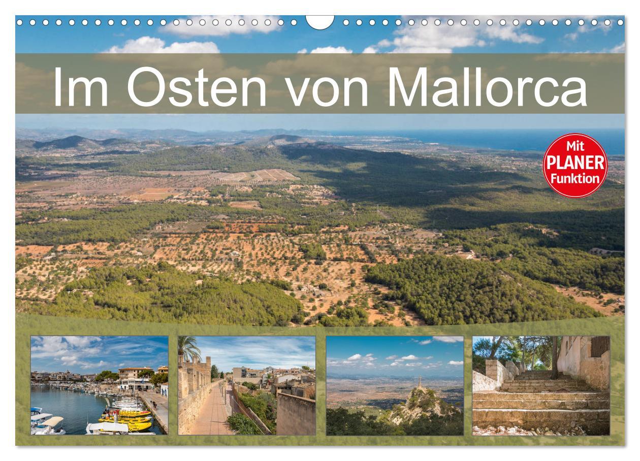 Cover: 9783435419425 | Im Osten von Mallorca (Wandkalender 2025 DIN A3 quer), CALVENDO...