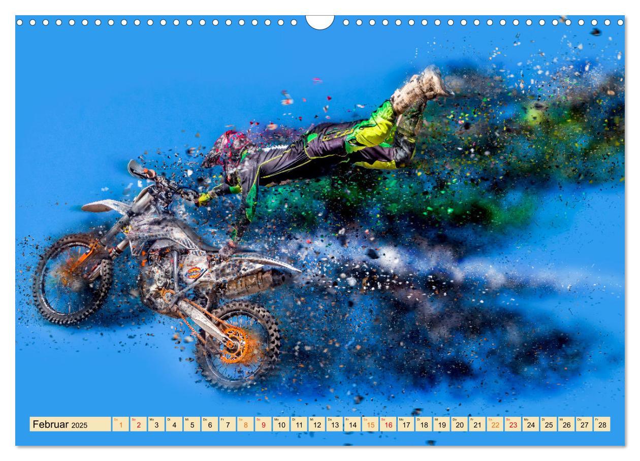 Bild: 9783435107544 | Sport Explosion (Wandkalender 2025 DIN A3 quer), CALVENDO...