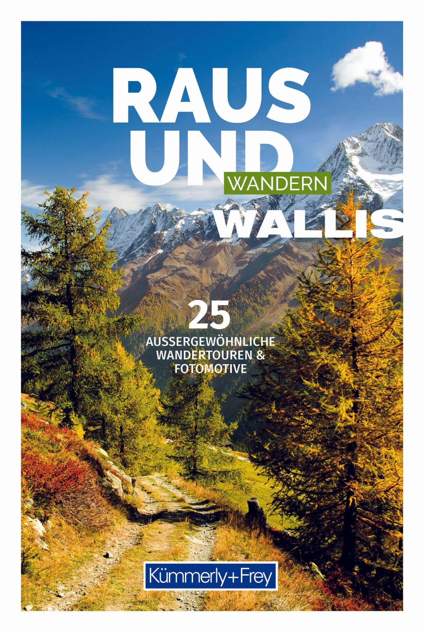 Cover: 9783259037973 | Kümmerly+Frey Raus und Wandern Wallis - Wanderführer | AG | Buch