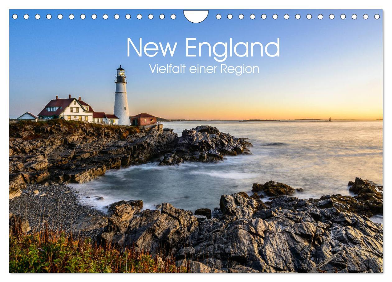 Cover: 9783435336425 | New England - Vielfalt einer Region (Wandkalender 2025 DIN A4...