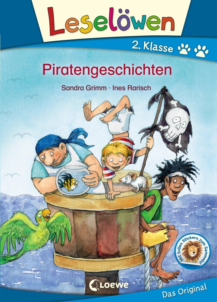 Cover: 9783785586044 | Leselöwen 2. Klasse - Piratengeschichten | Sandra Grimm | Buch | 64 S.