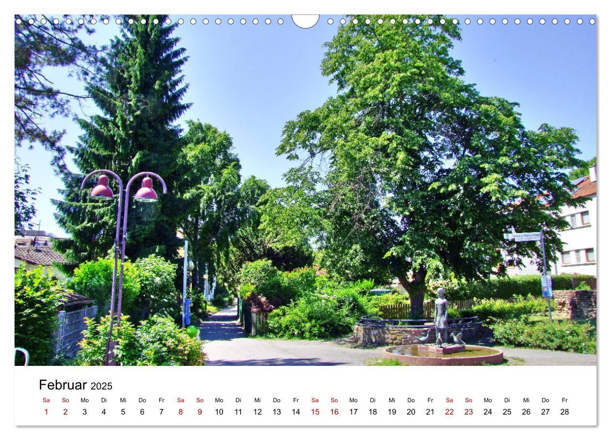 Bild: 9783435349234 | Wiesloch - Spaziergang durch die Altstadt (Wandkalender 2025 DIN A3...