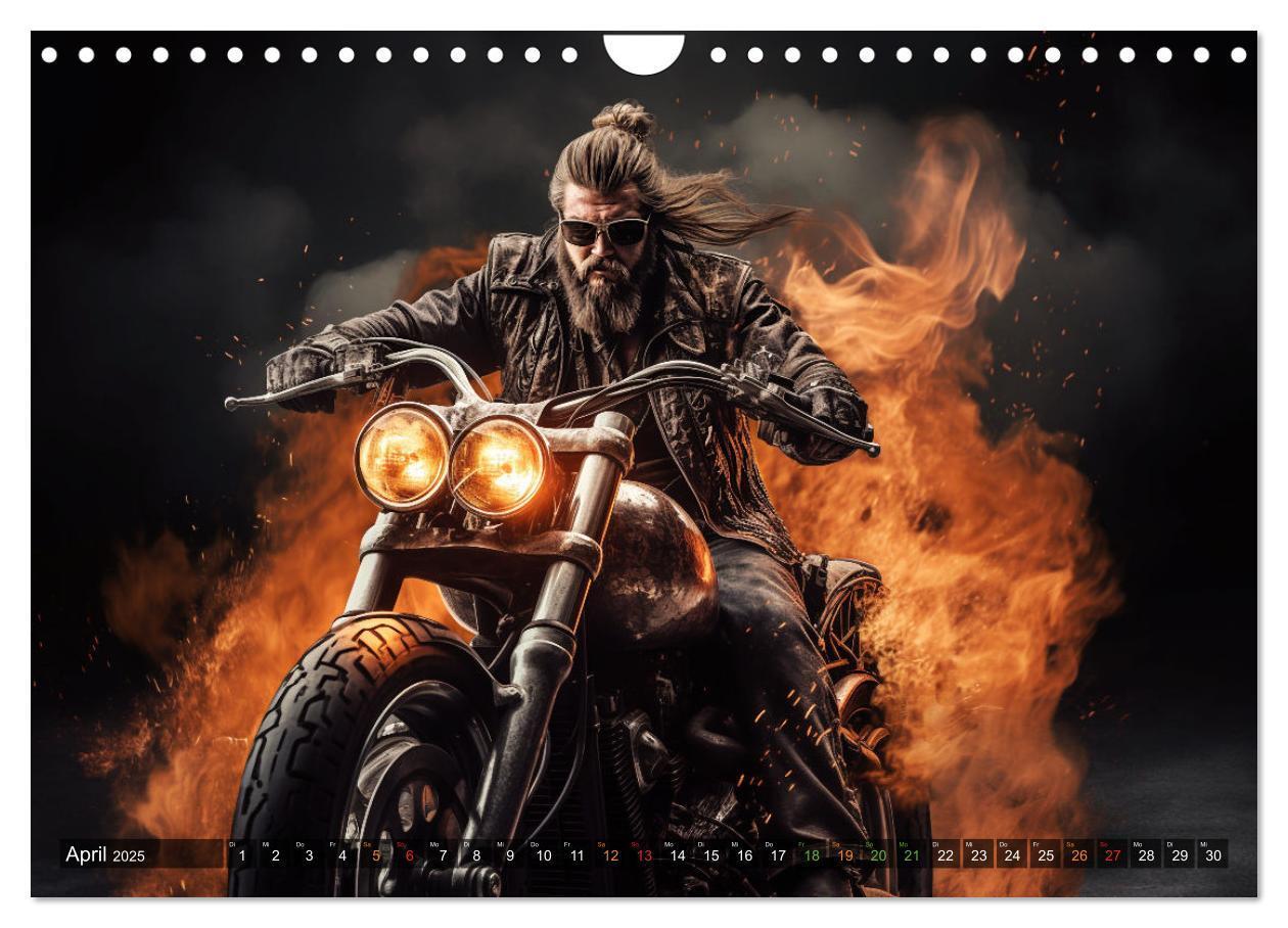 Bild: 9783383859052 | Ride to Valhalla (Wandkalender 2025 DIN A4 quer), CALVENDO...