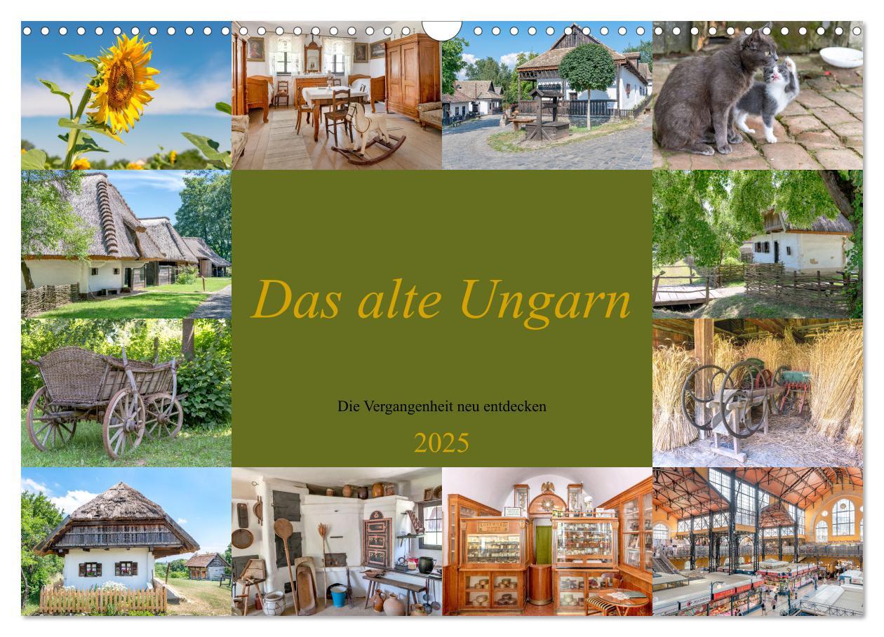 Cover: 9783383916441 | Das alte Ungarn (Wandkalender 2025 DIN A3 quer), CALVENDO...