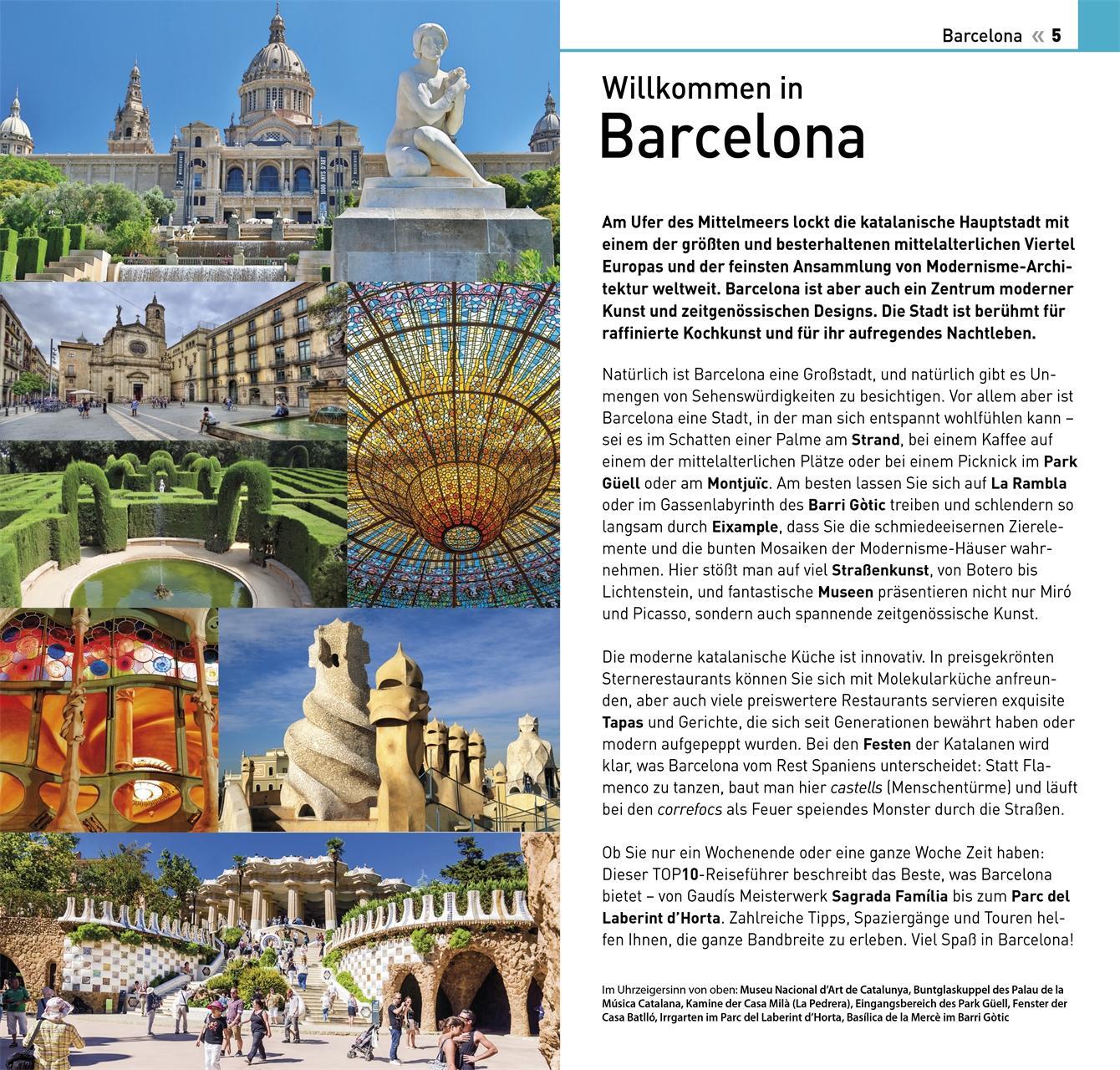 Bild: 9783734206924 | TOP10 Reiseführer Barcelona | Taschenbuch | Top 10-Reiseführer | 2023