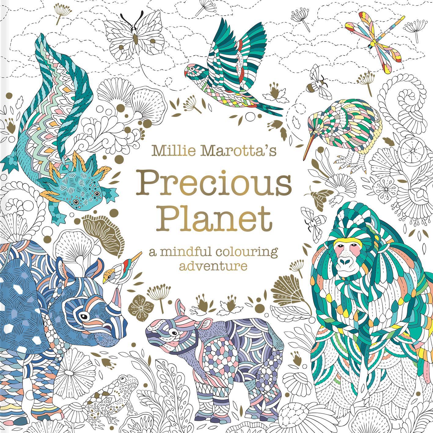 Cover: 9781849949095 | Millie Marotta's Precious Planet | A mindful colouring adventure