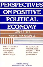 Cover: 9780521398510 | Perspectives on Positive Political Economy | James E. Alt (u. a.)