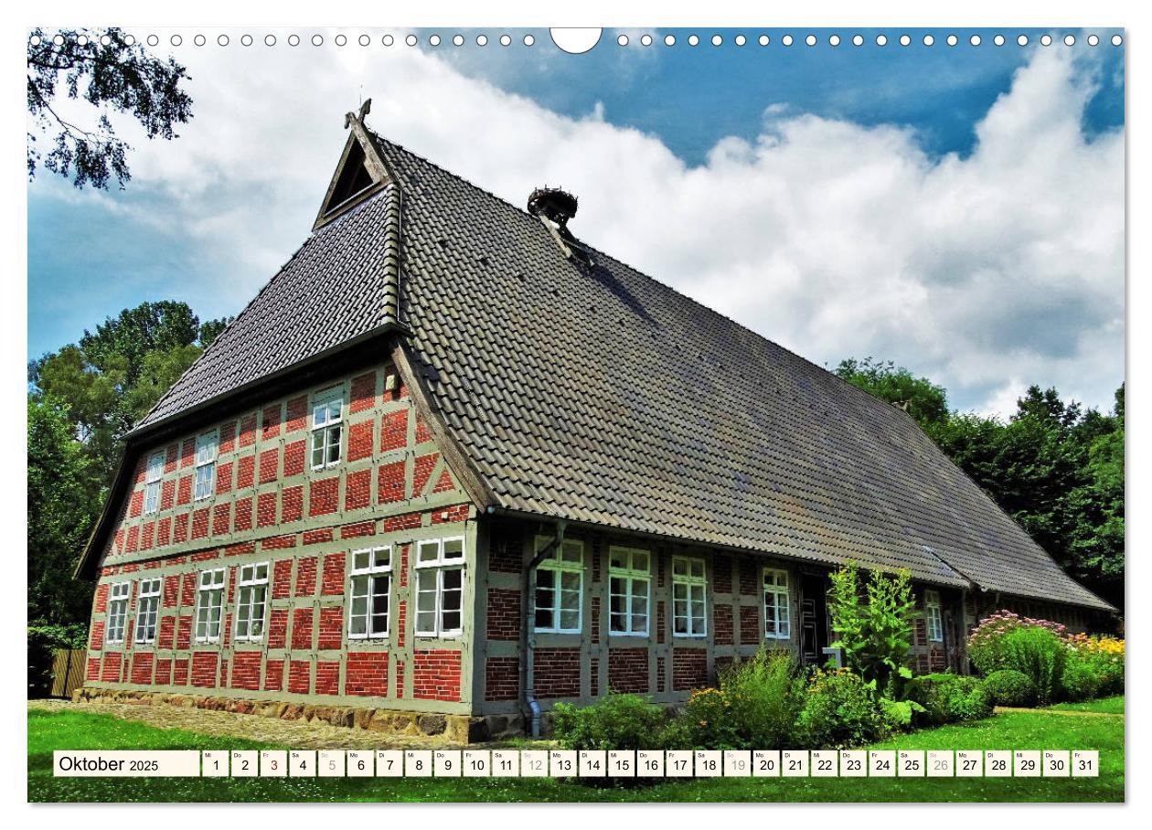 Bild: 9783435445875 | Rotenburg - Die bunte Stadt an der Wümme (Wandkalender 2025 DIN A3...