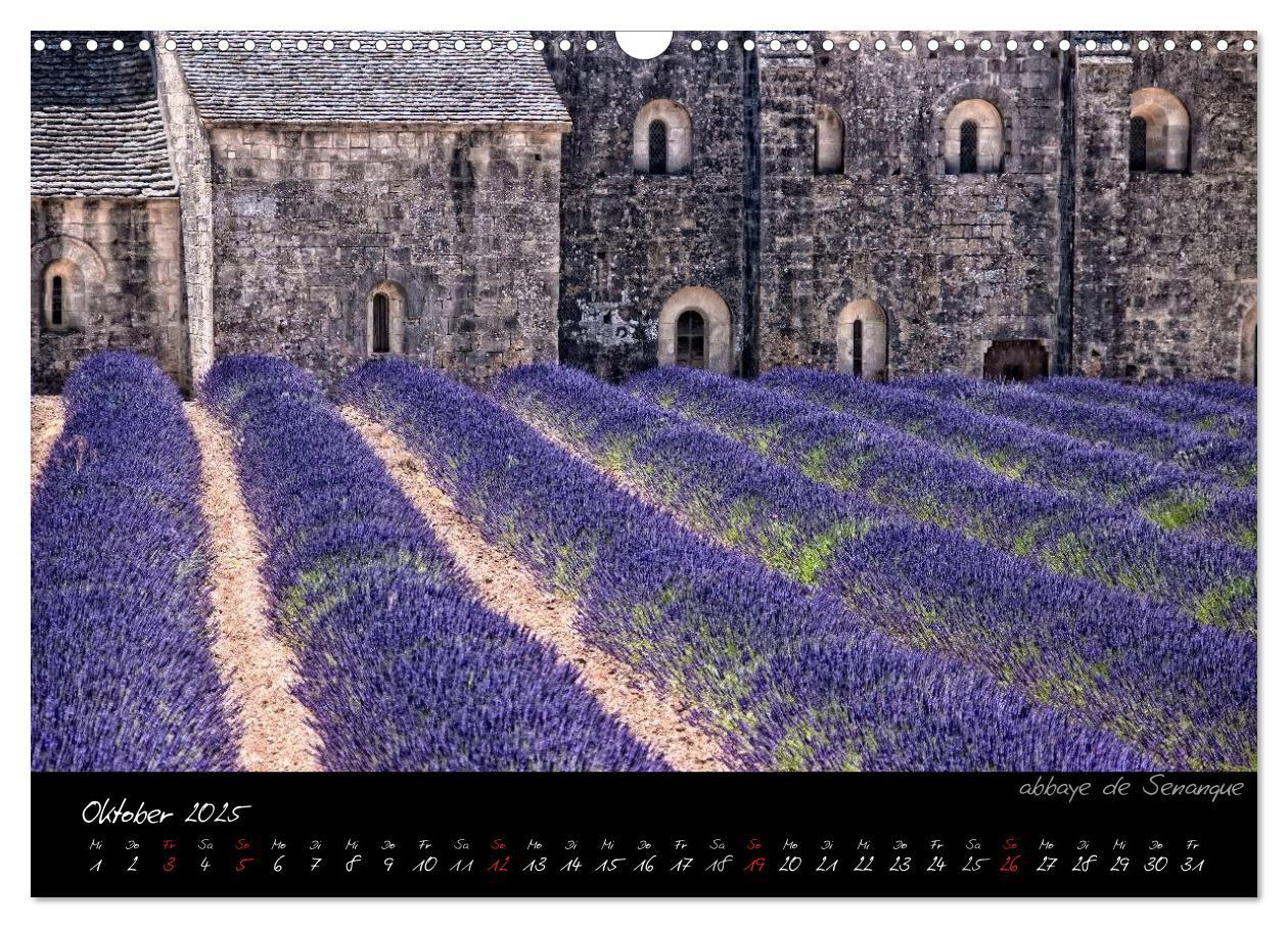 Bild: 9783435757763 | Provence romantique (Wandkalender 2025 DIN A3 quer), CALVENDO...